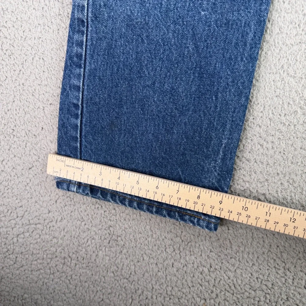 Levi's 517 Jeans Mens 32x34 Blue Orange Tab Vintage 80s Made in USA Bootcut